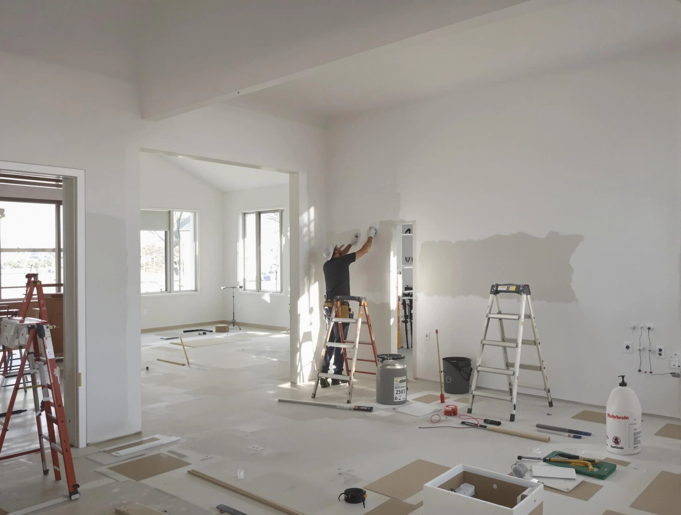 Detailed drywall installation with Queen Creek House Painters in Queen Creek