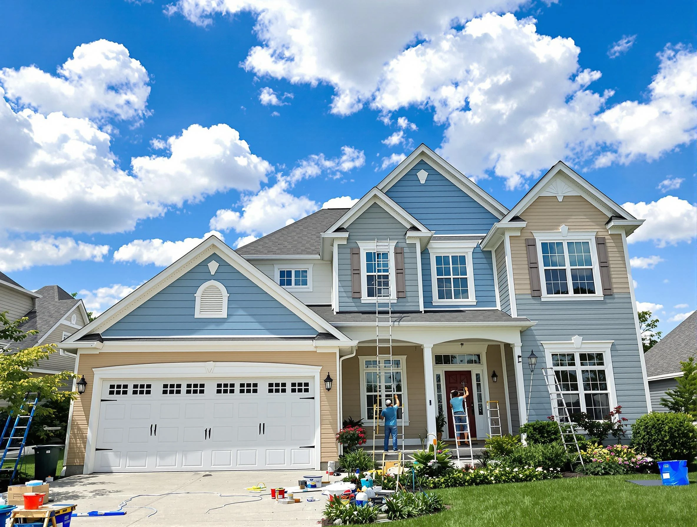 Professional house painting by Queen Creek House Painters experts in Queen Creek, AZ